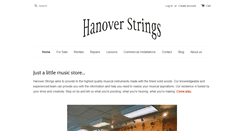 Desktop Screenshot of hanoverstrings.com